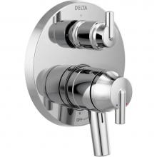 Delta Canada T27859 - Trinsic&#xae; Contemporary Two Handle Monitor&#xae; 17 Series Valve Trim with 3-Setting Integrated